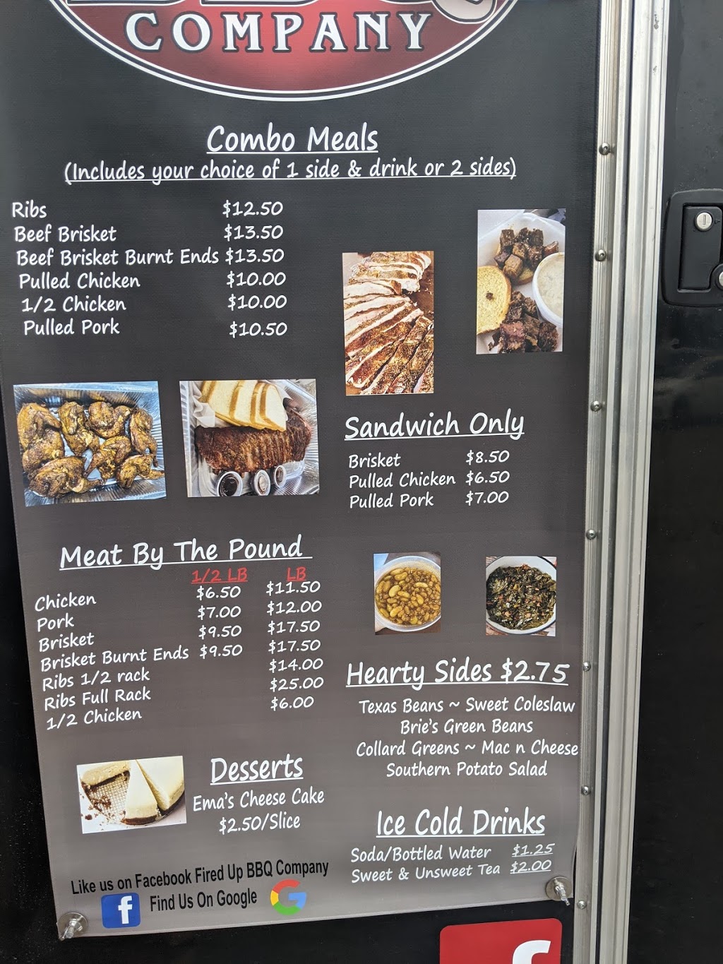 Fired Up BBQ company | restaurant | 7870 US-441, Ocala, FL 34480, USA | 3524467140 OR +1 352-446-7140