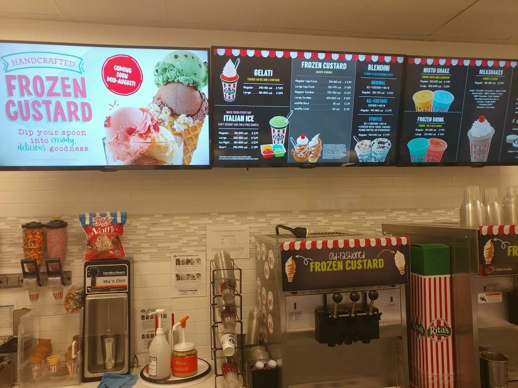 Ritas Italian Ice & Frozen Custard | restaurant | 26773 Bouquet Canyon Rd, Santa Clarita, CA 91350, USA | 6614143734 OR +1 661-414-3734