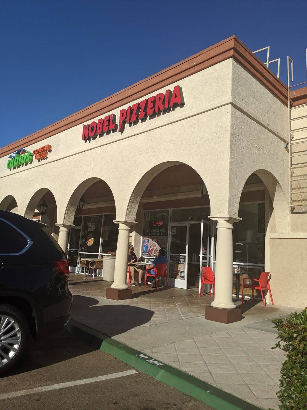 Nobel Pizzeria | restaurant | 8935 Towne Centre Dr #101, San Diego, CA 92122, USA | 8583526385 OR +1 858-352-6385