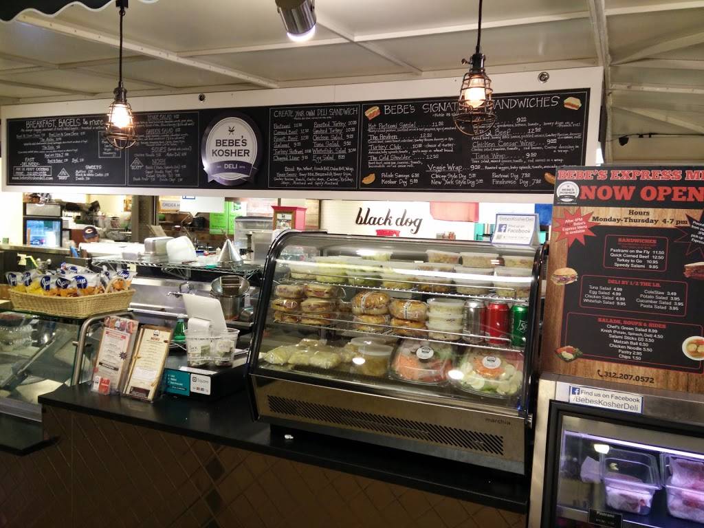 Bebe’s Kosher Deli | restaurant | 131 N Clinton St, Chicago, IL 60661, USA | 3122070572 OR +1 312-207-0572