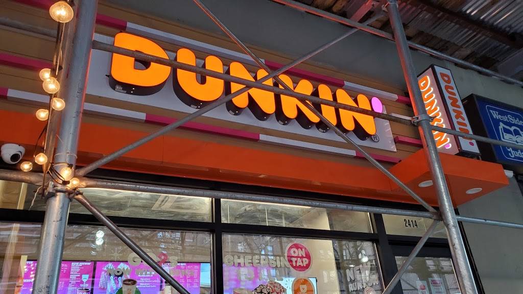 Dunkin | bakery | 2414 Broadway, New York, NY 10024, USA | 2123627022 OR +1 212-362-7022