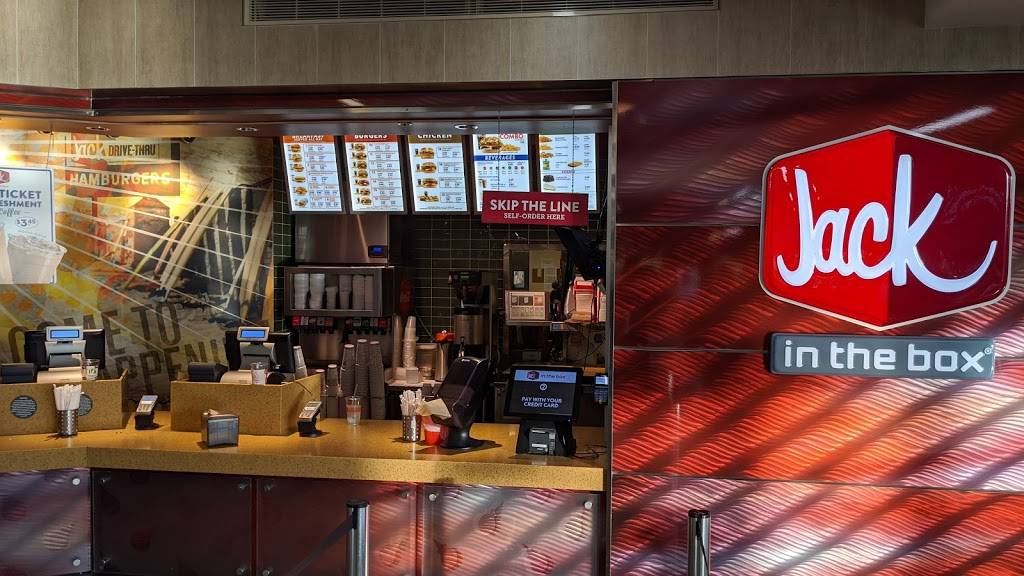 Jack in the Box | restaurant | Terminal 1 West Space 1024, San Diego, CA 92101, USA | 6192970095 OR +1 619-297-0095