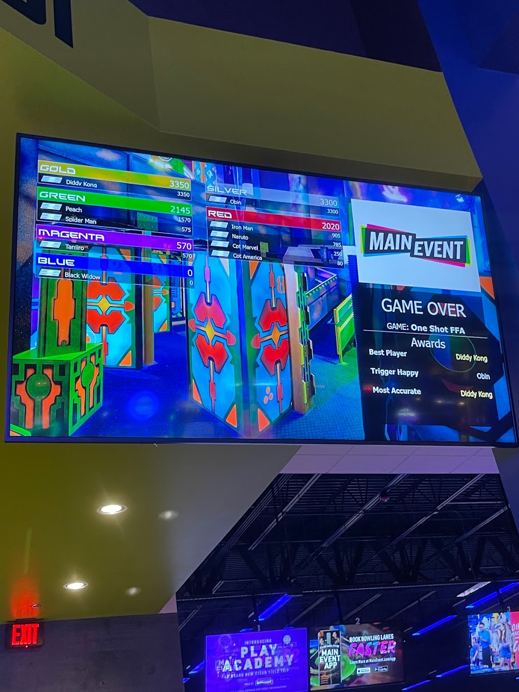 Main Event Waco | restaurant | 2420 Creekview Dr., Waco, TX 76711, USA | 2542565600 OR +1 254-256-5600