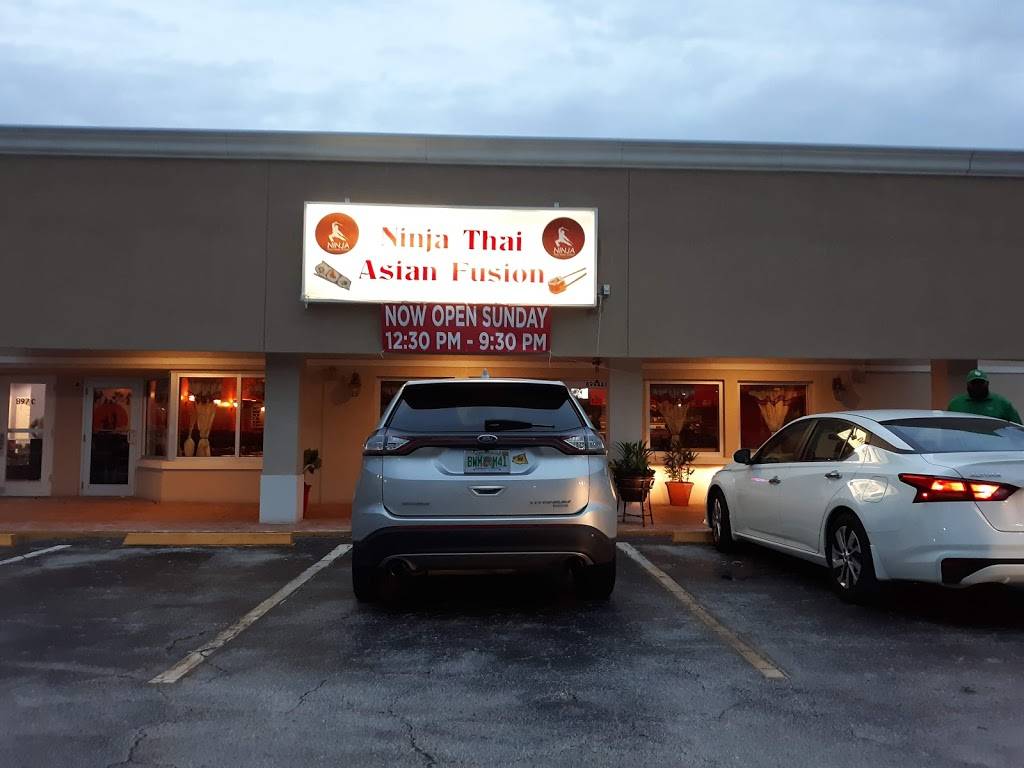 Ninja Thai Asian Fusion | restaurant | 899 E Prima Vista Blvd, Port St. Lucie, FL 34952, USA | 7727774377 OR +1 772-777-4377