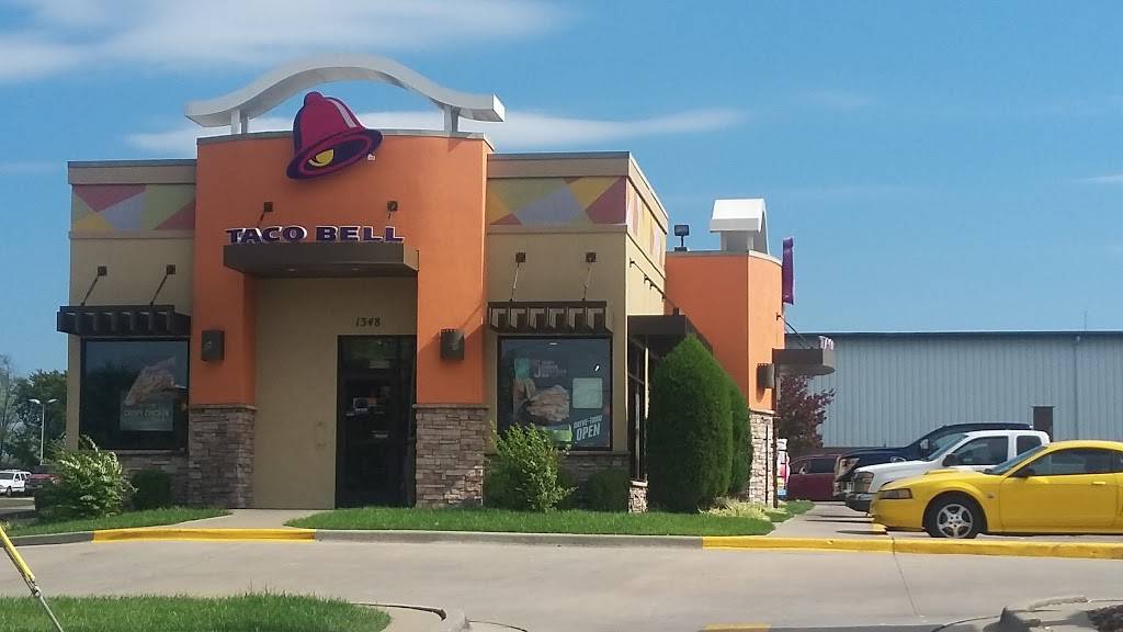 Taco Bell | meal takeaway | 1348 N Glenstone Ave, Springfield, MO 65802, USA | 4178622554 OR +1 417-862-2554