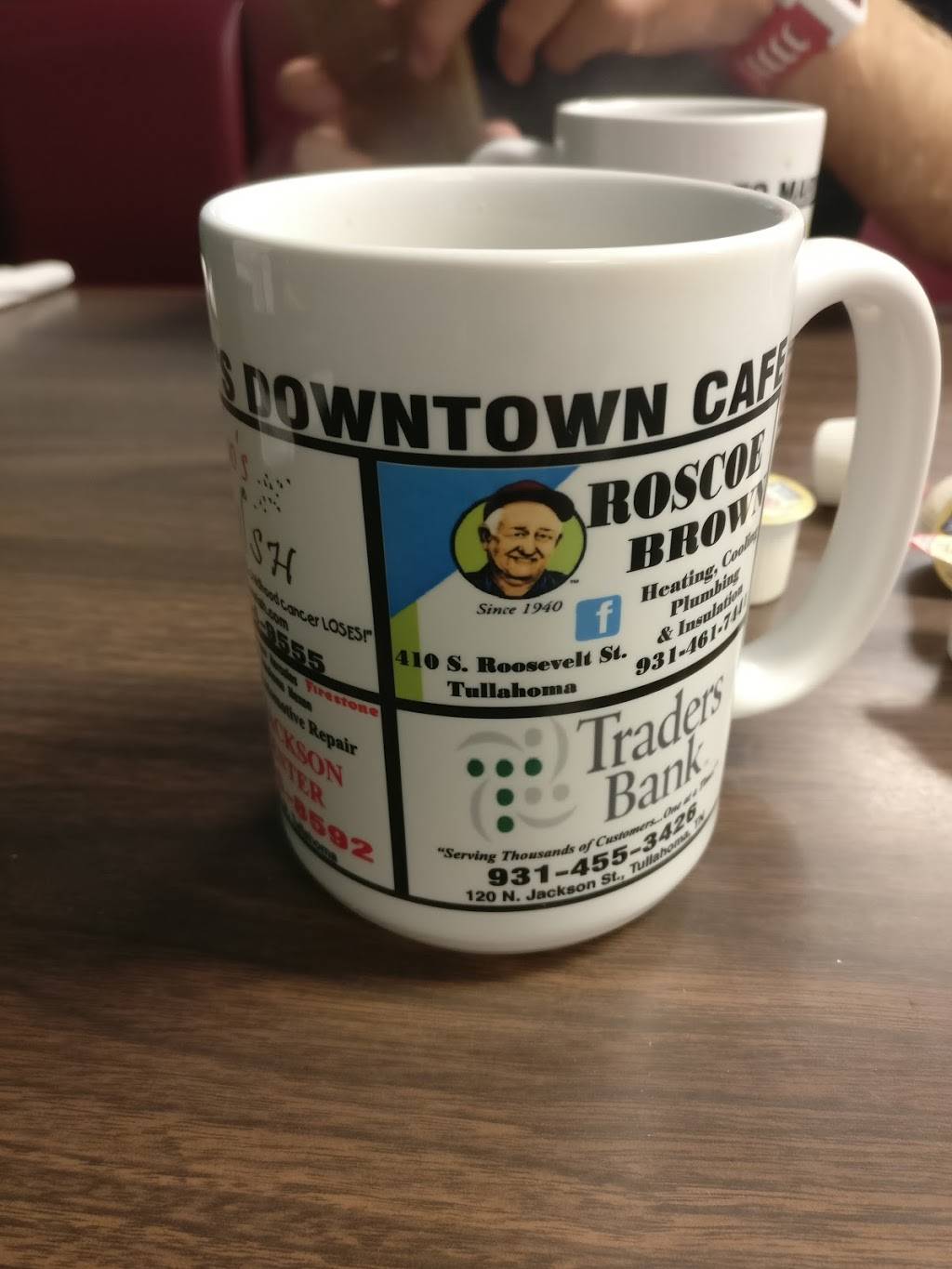 Downtown Cafe | cafe | 119 N Jackson St, Tullahoma, TN 37388, USA | 9314611202 OR +1 931-461-1202