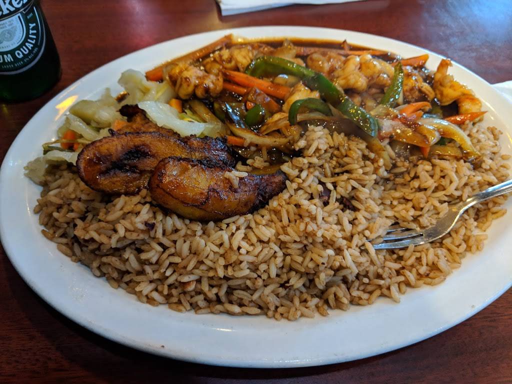 Caribbean Hut | restaurant | 9609 N Tryon St, Charlotte, NC 28262, USA | 7045930030 OR +1 704-593-0030