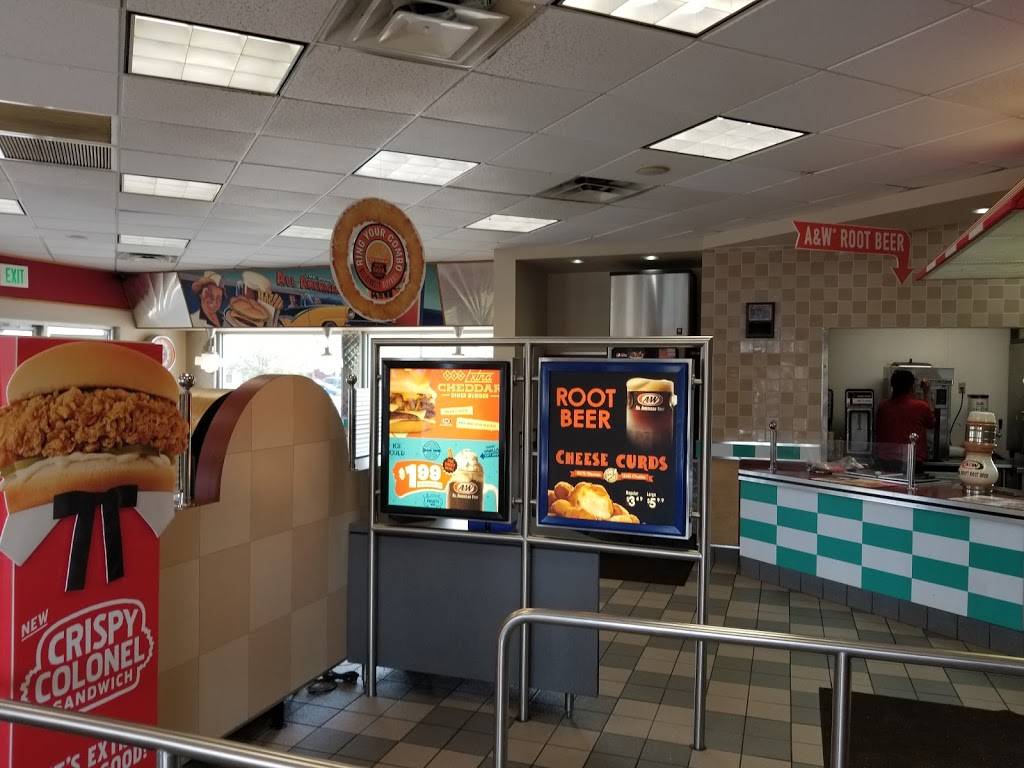 A&W Restaurant | restaurant | 1475 S Lake Park Ave, Hobart, IN 46342, USA | 2199423433 OR +1 219-942-3433