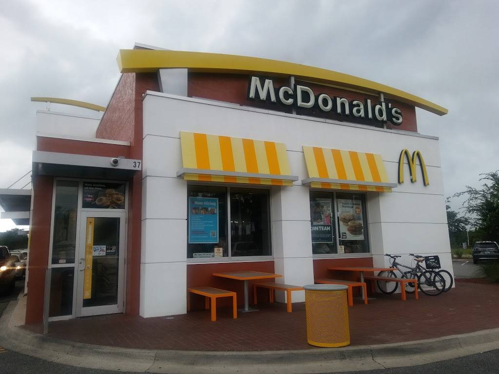McDonalds | cafe | 37 Epic Blvd, St. Augustine, FL 32084, USA | 9048240925 OR +1 904-824-0925