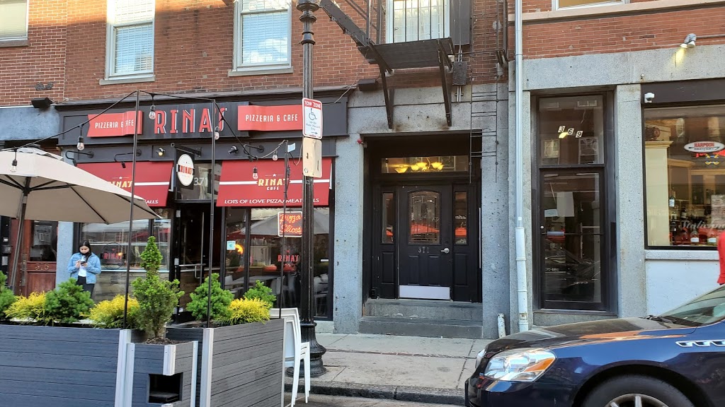 Rinas Pizzeria & Cafe | restaurant | 371 Hanover St, Boston, MA 02113, USA | 6174565700 OR +1 617-456-5700