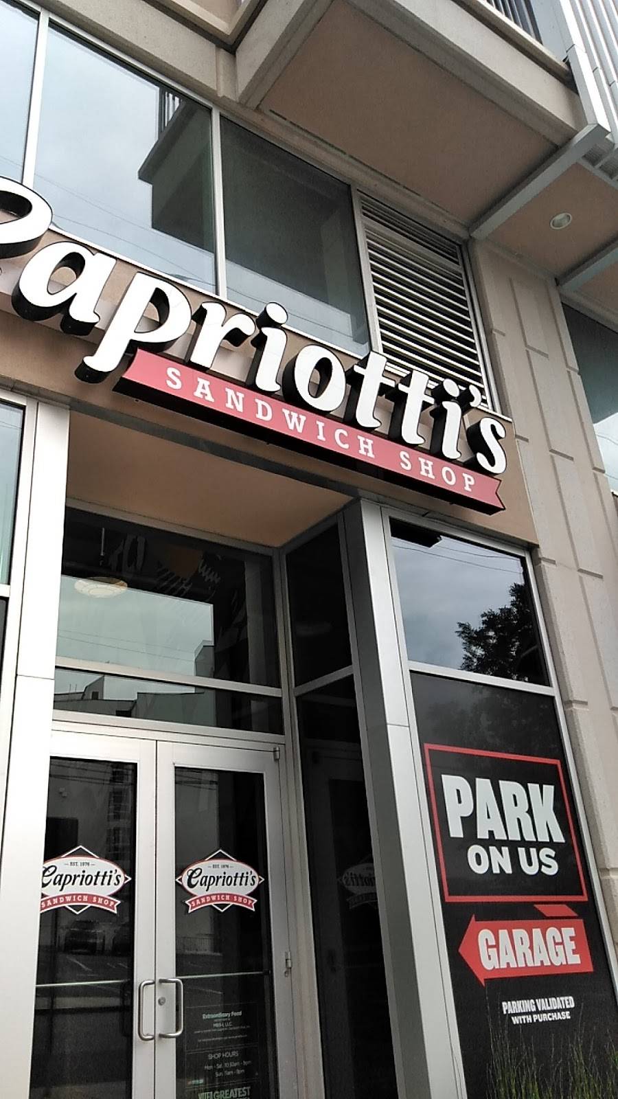Capriottis Sandwich Shop | restaurant | 105 17th Ave S, Nashville, TN 37203, USA | 6159887733 OR +1 615-988-7733