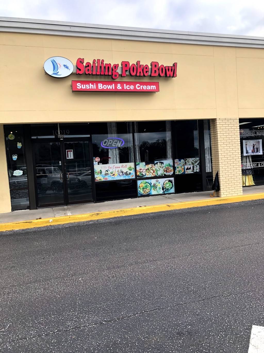 Sailing Poke Bowl | restaurant | 10019 N Dale Mabry Hwy Ste 800, Tampa, FL 33618, USA | 8135333039 OR +1 813-533-3039