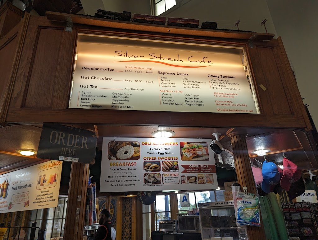 Silver Streak Cafe | restaurant | Santa Fe Depot, San Diego, CA 92101, USA | 6195310816 OR +1 619-531-0816