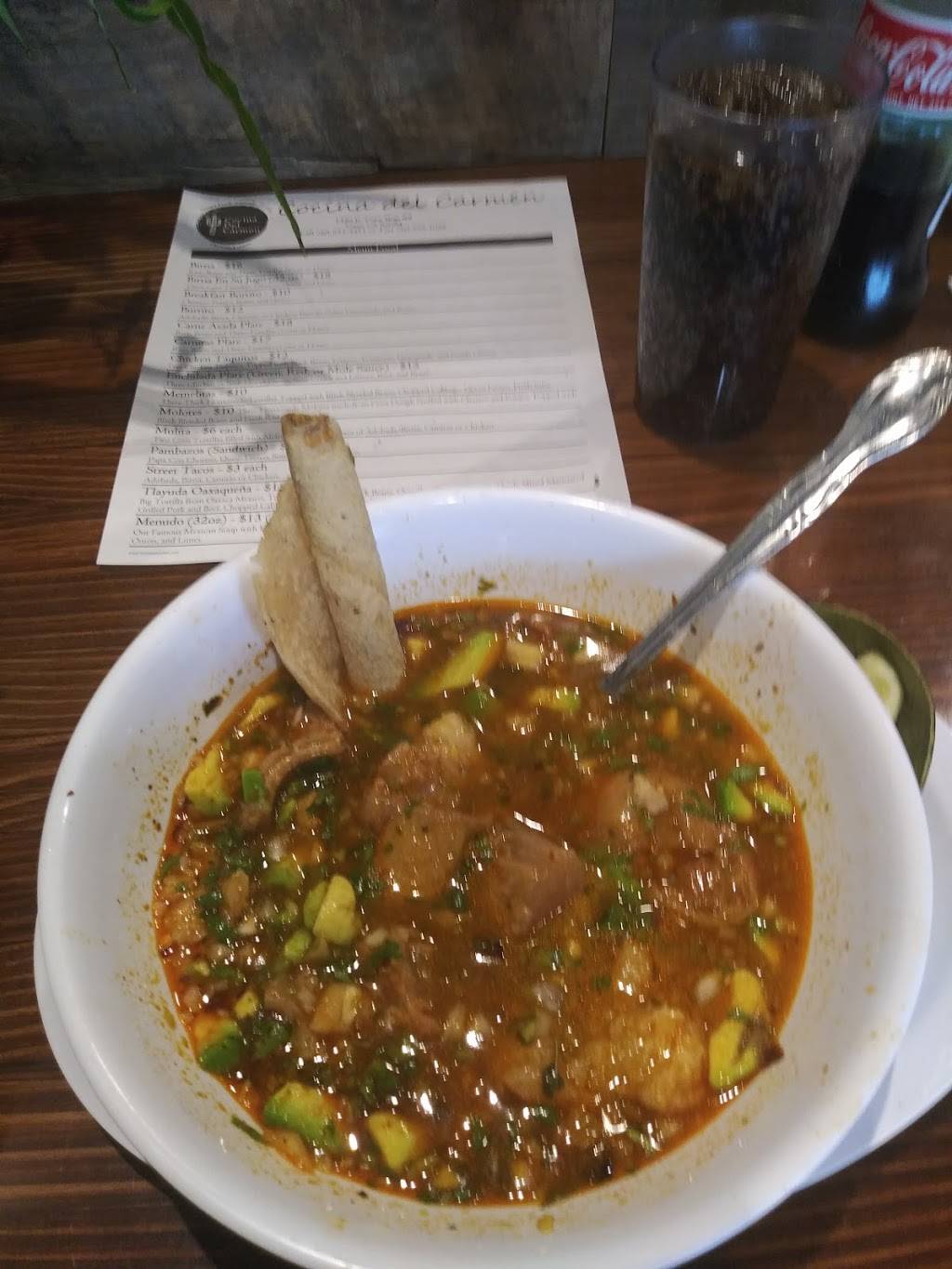 Cocina Del Carmen | restaurant | 1350 E Vista Way Unit 8, Vista, CA 92084, USA | 7602953311 OR +1 760-295-3311