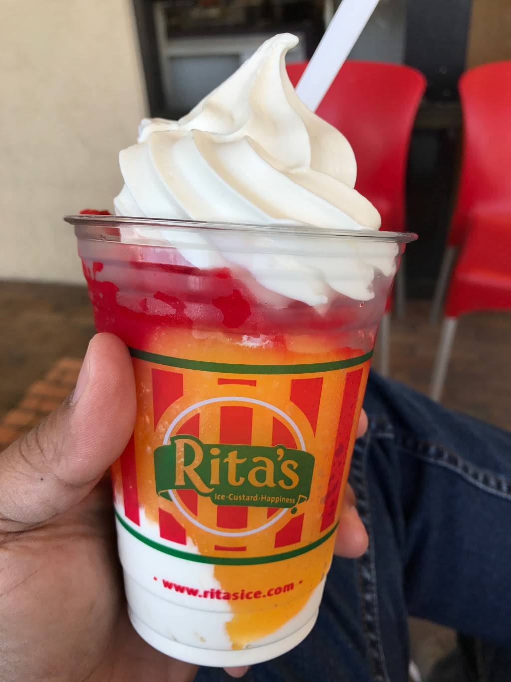 Ritas Italian Ice & Frozen Custard | restaurant | 11073 Pico Blvd, Los Angeles, CA 90064, USA | 3104453939 OR +1 310-445-3939