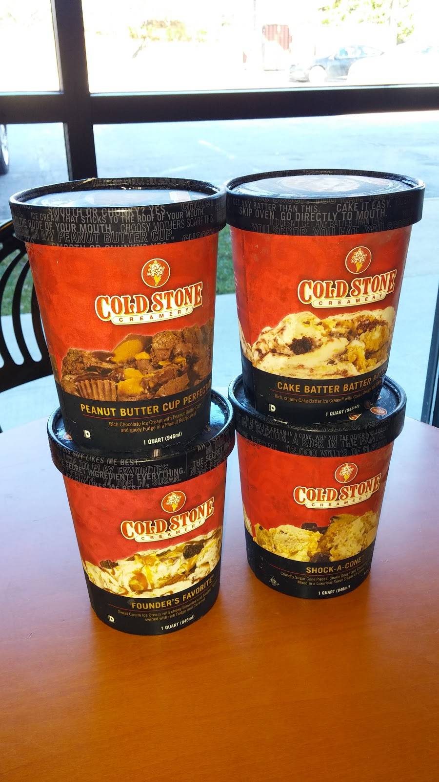 Cold Stone Creamery | bakery | 2050 Creekside Landing Dr, Apex, NC 27502, USA | 9193871888 OR +1 919-387-1888