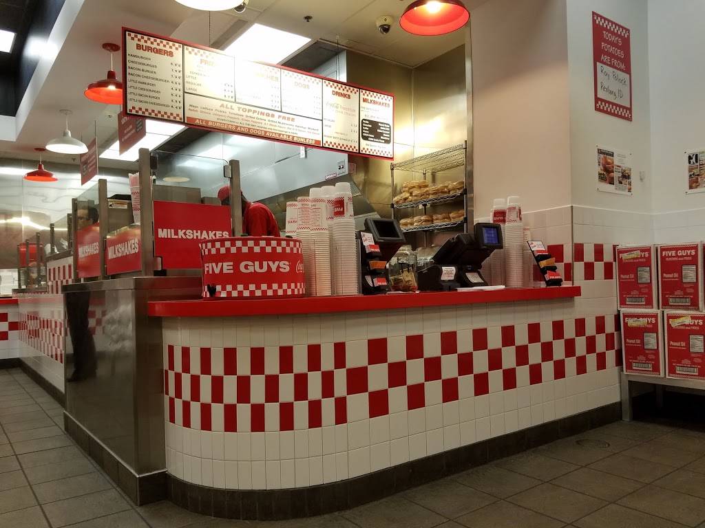 Five Guys | meal takeaway | 340 Ogden Ave, Downers Grove, IL 60515, USA | 6309631550 OR +1 630-963-1550