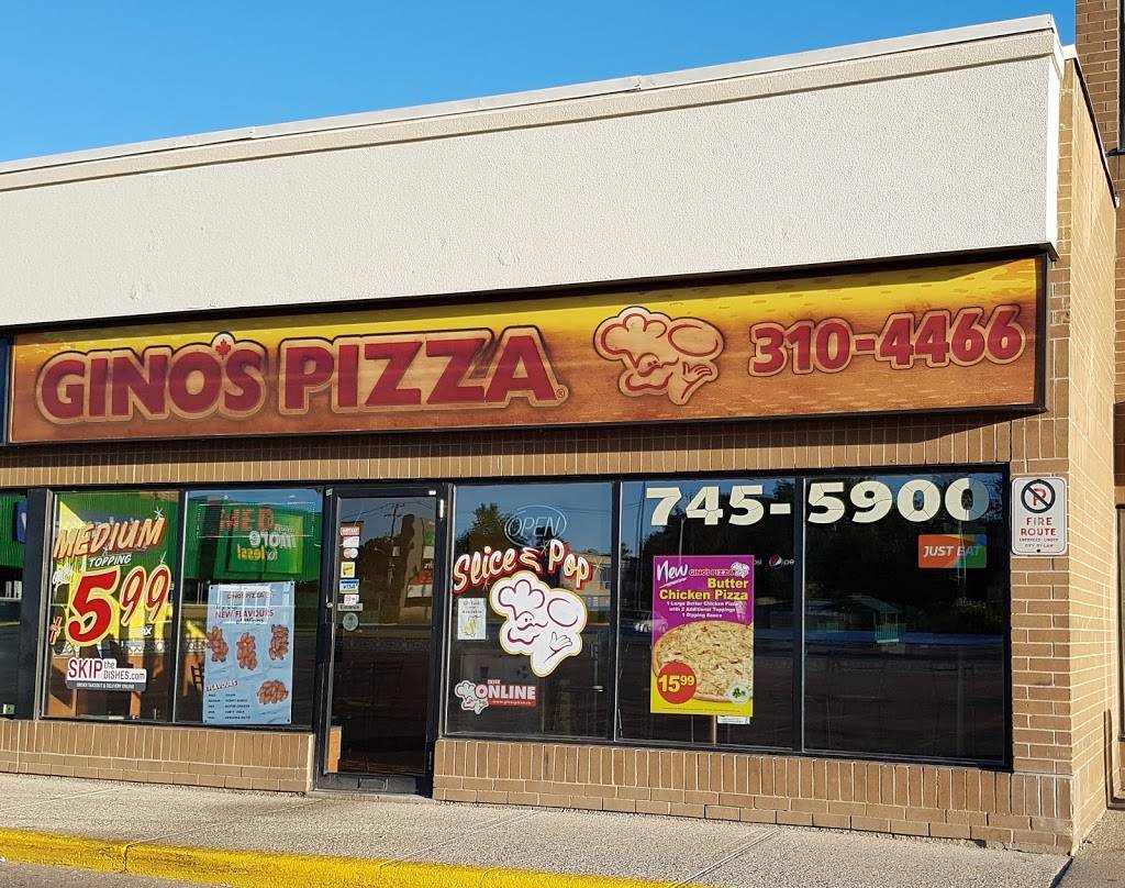 Ginos Pizza | restaurant | 370 Highland Rd W, Kitchener, ON N2M 5J9, Canada | 5197455900 OR +1 519-745-5900