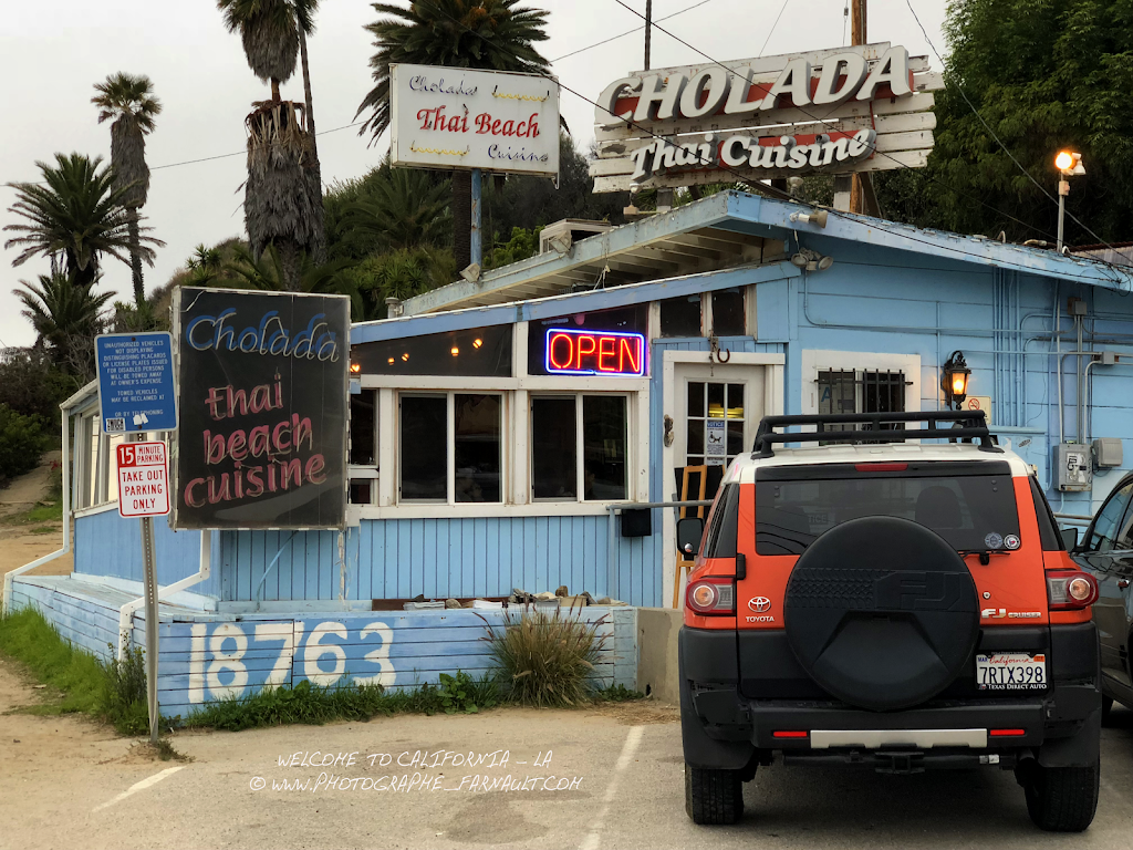 Cholada Thai Beach Cuisine | restaurant | 18763 Pacific Coast Hwy, Malibu, CA 90265, USA | 3103170025 OR +1 310-317-0025