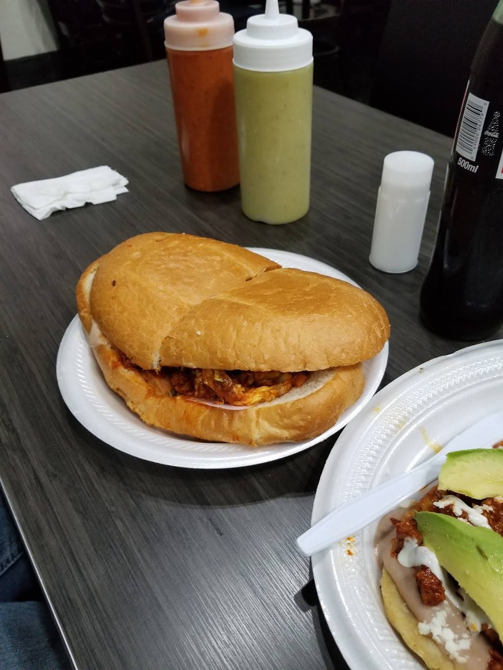 Tortas La Hechizera | restaurant | 13531 Montfort Dr #127, Dallas, TX 75240, USA | 9729808021 OR +1 972-980-8021