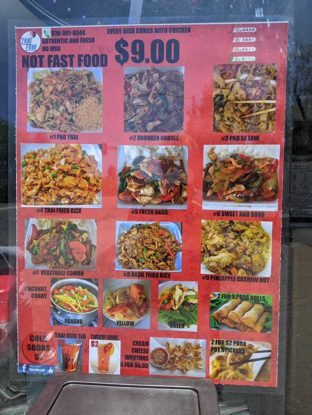 99 Thai Food | restaurant | 820 N Townsend Ave, Montrose, CO 81401, USA | 9709010044 OR +1 970-901-0044