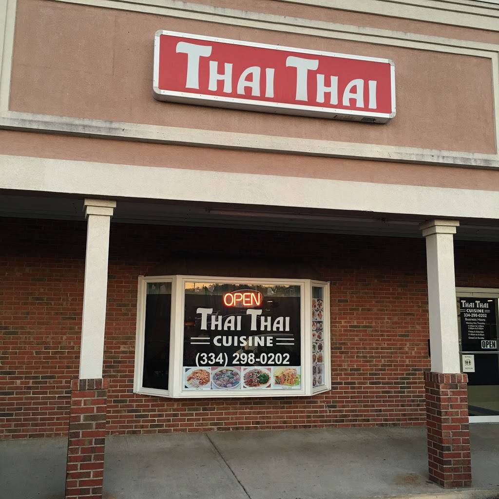 Thai Thai Cuisine | restaurant | 1112 E 280 Byp, Phenix City, AL 36870, USA | 3342980202 OR +1 334-298-0202