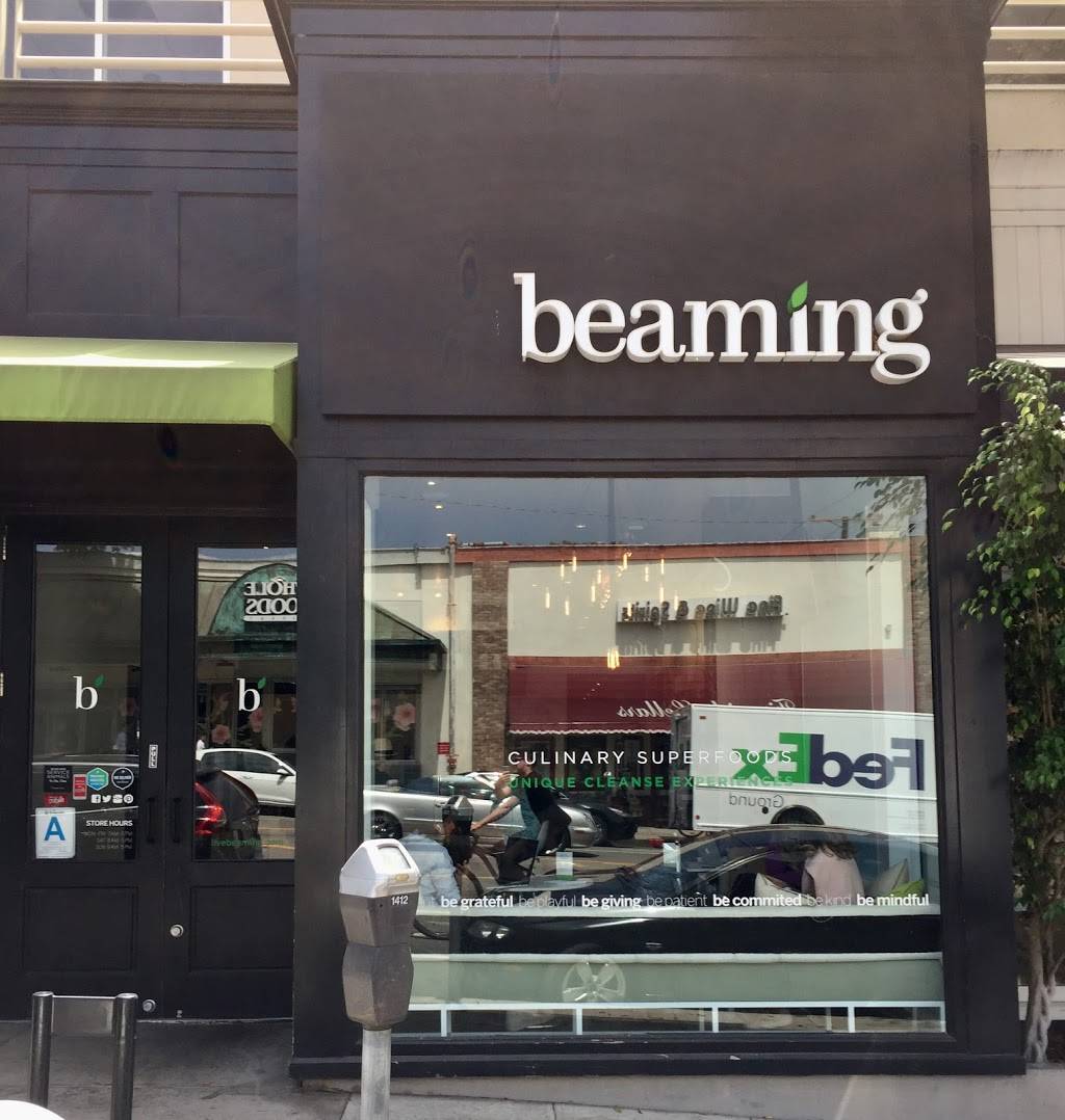 Beaming Organic Superfood Cafe: Santa Monica | cafe | 1426 Montana Ave, Santa Monica, CA 90403, USA | 3102997622 OR +1 310-299-7622