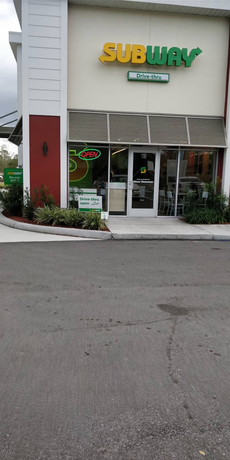 Subway | restaurant | 1191 Beville Rd, Daytona Beach, FL 32119, USA | 3863175664 OR +1 386-317-5664