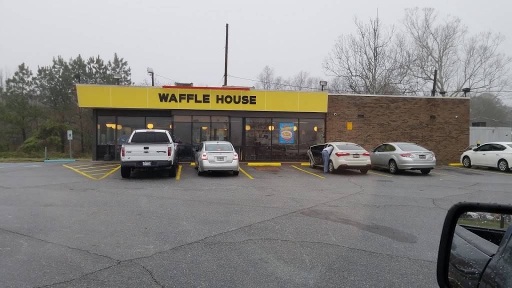 Waffle House | meal takeaway | 2815 Laurens Rd, Greenville, SC 29607, USA | 8644589393 OR +1 864-458-9393