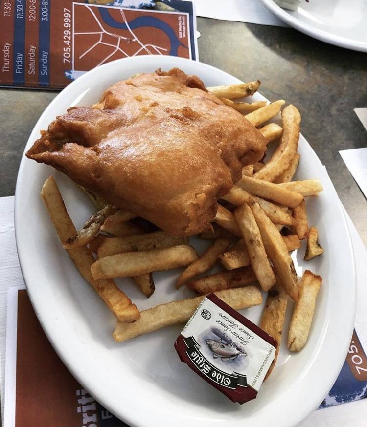 British Cuisine Fish & Chips | restaurant | 1256 Mosley St, Wasaga Beach, ON L9Z 2E2, Canada | 7054299997 OR +1 705-429-9997