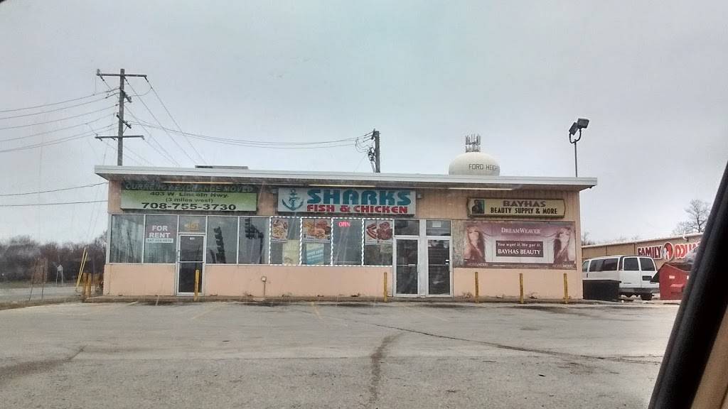 Sharks Fish & Chicken | restaurant | 801 Lincoln Hwy, Ford Heights, IL 60411, USA | 7087584500 OR +1 708-758-4500