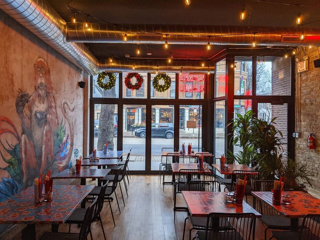 Same Same | restaurant | 2022 W Roscoe St, Chicago, IL 60618, USA | 7736978688 OR +1 773-697-8688