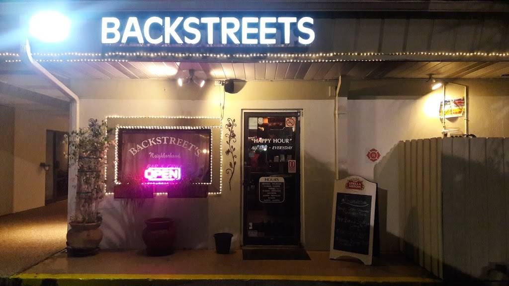 Backstreets Neighborhood Bar and Grill | restaurant | 12771 West Forest Hill Blvd, Wellington, FL 33414, USA | 5617950100 OR +1 561-795-0100