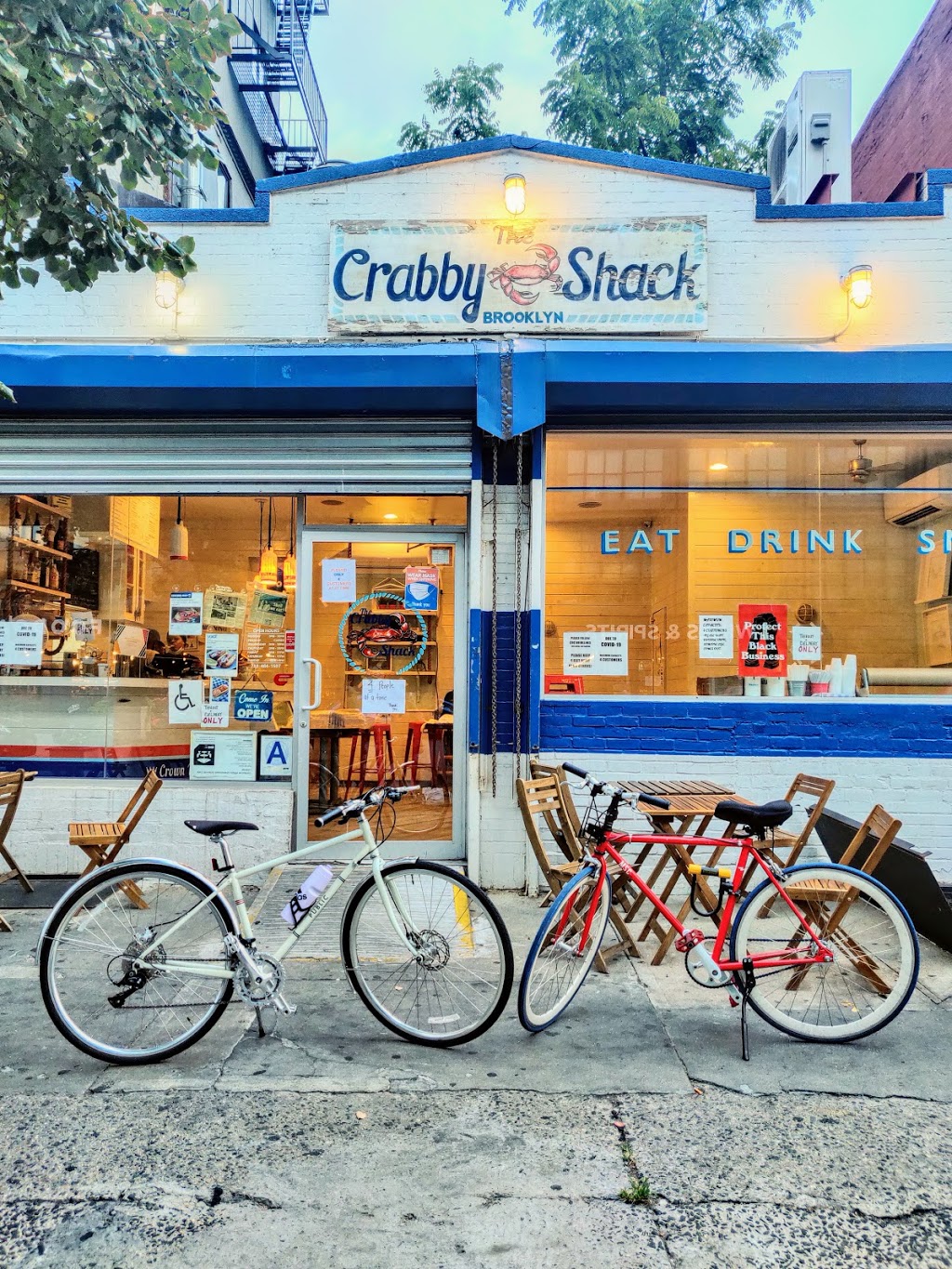 The Crabby Shack | restaurant | 613 Franklin Ave, Brooklyn, NY 11238, USA | 7184841507 OR +1 718-484-1507