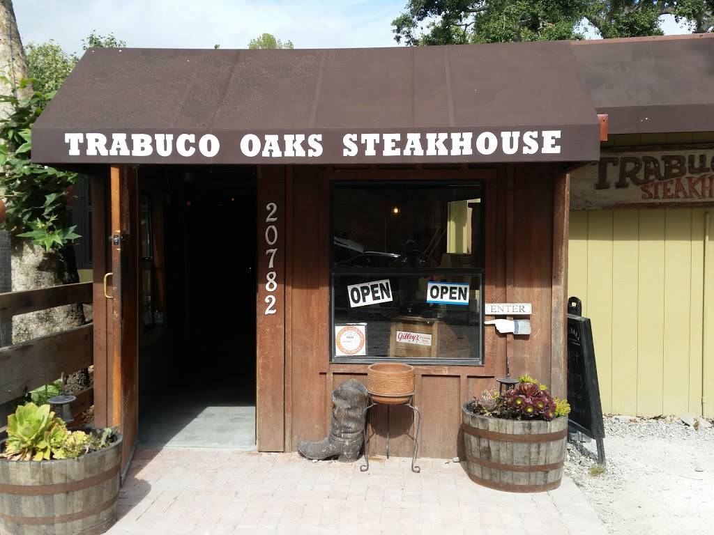 Trabuco Oaks Steakhouse | restaurant | 20782 Trabuco Oaks Dr, Trabuco Canyon, CA 92679, USA | 9495860722 OR +1 949-586-0722
