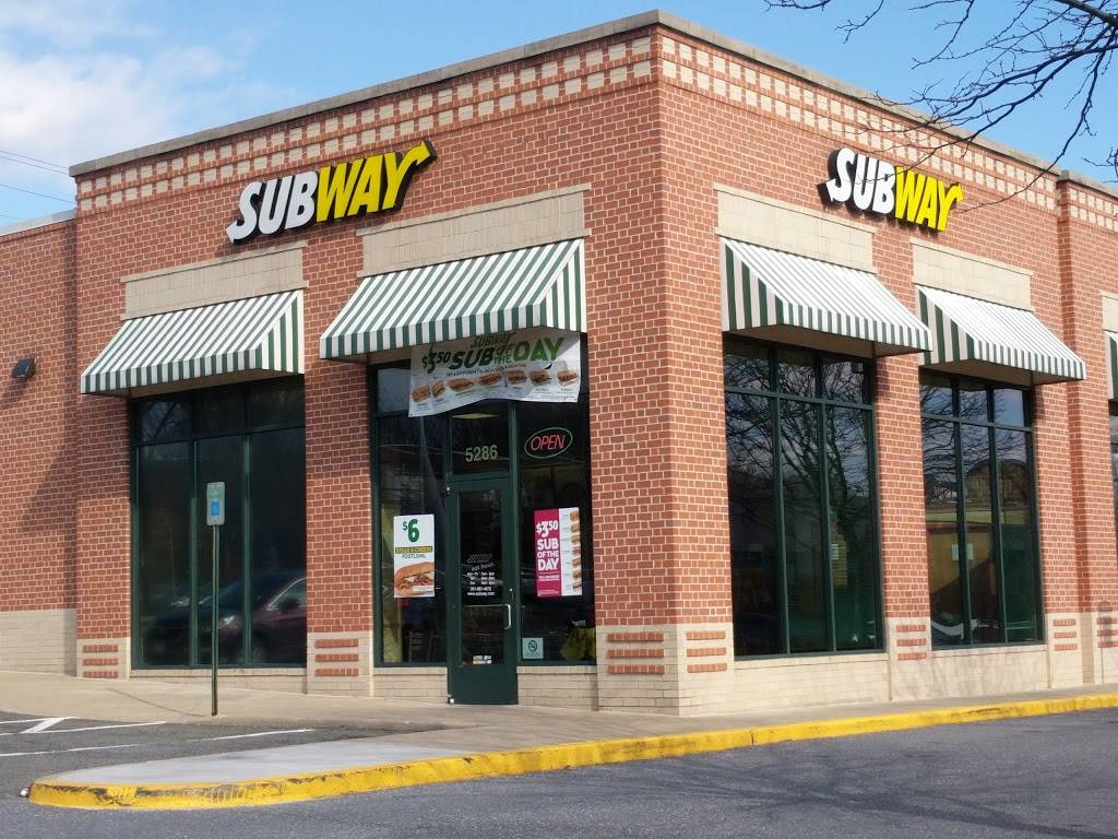 Subway | restaurant | 5286 Randolph Rd, Rockville, MD 20852, USA | 3018814672 OR +1 301-881-4672