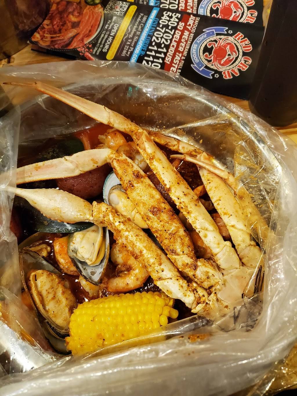 Red Crab - Juicy Seafood | restaurant | 1801 Carl D. Silver Pkwy, Fredericksburg, VA 22401, USA | 5407866901 OR +1 540-786-6901
