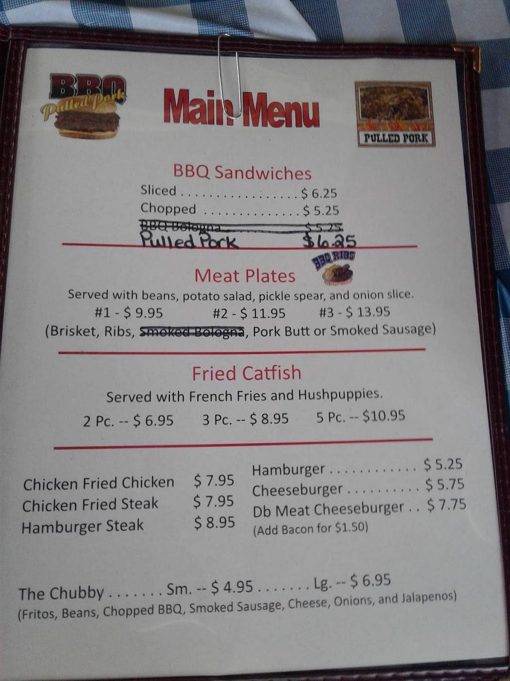 Chubbys BBQ | restaurant | South, 3400 US-281, Mineral Wells, TX 76067, USA | 9403286001 OR +1 940-328-6001