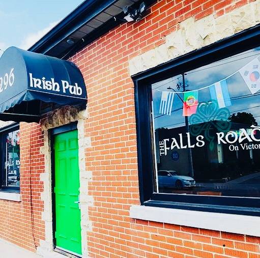The Falls Road Pub | restaurant | 296 Victoria St N, Kitchener, ON N2H 5E2, Canada | 5197420600 OR +1 519-742-0600