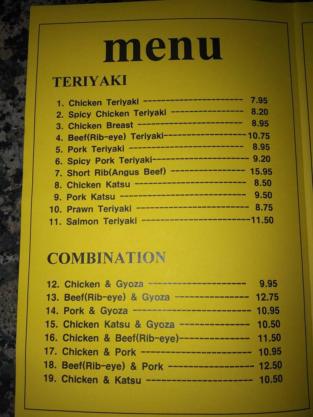 Sunny Teriyaki | restaurant | 2120 W Emerson Pl B, Seattle, WA 98199, USA | 2062819339 OR +1 206-281-9339