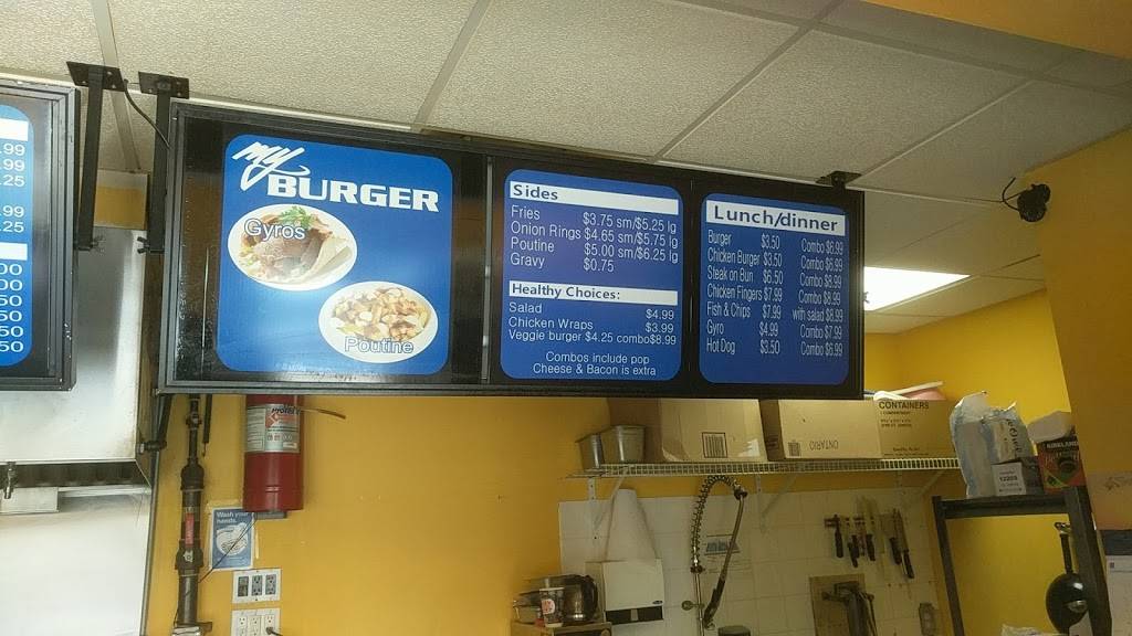 MyBURGER | restaurant | 2 Duke St E, Kitchener, ON N2H 2L7, Canada | 5198837500 OR +1 519-883-7500