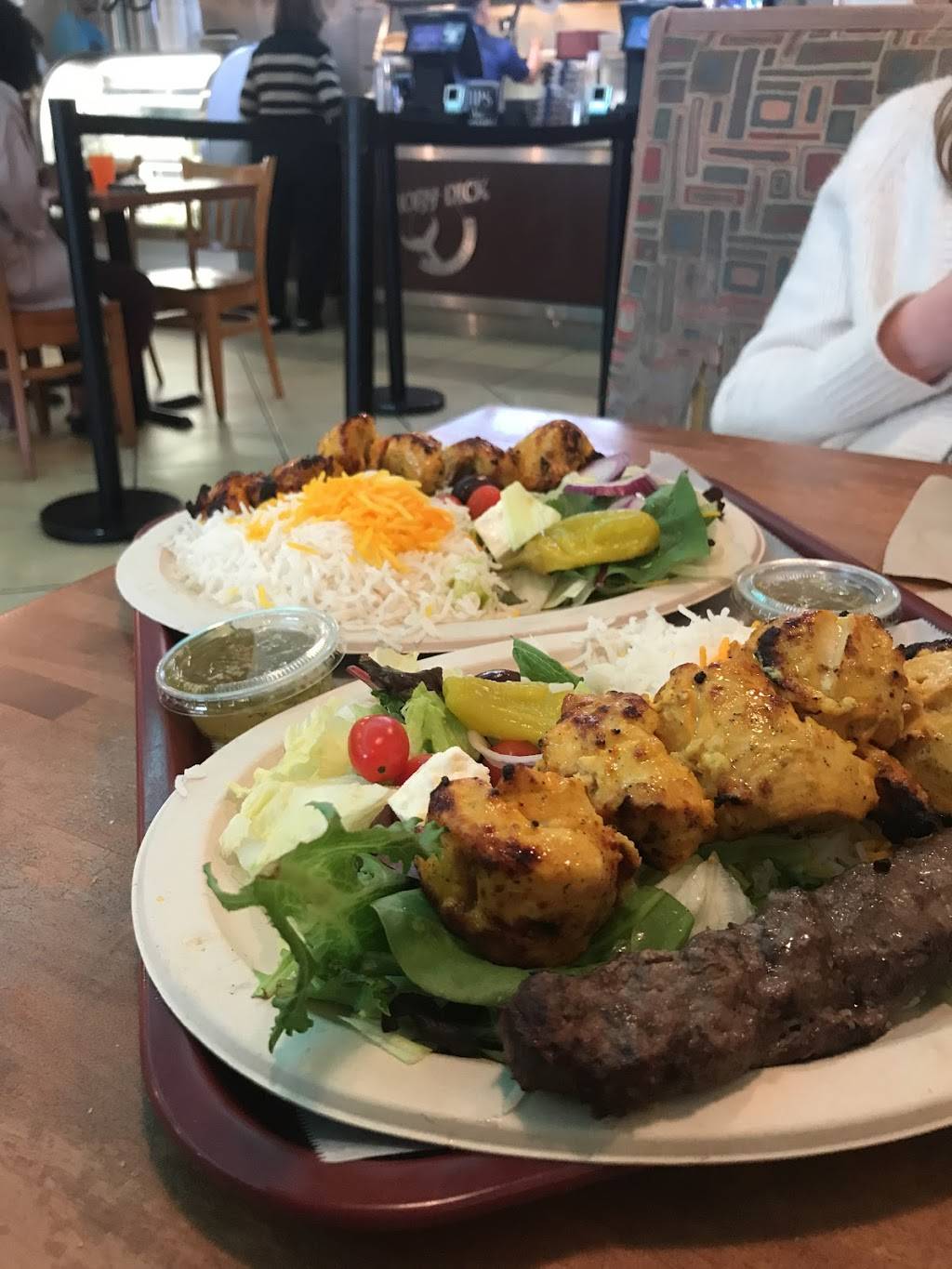 Moby Dick House of Kabob | restaurant | 5900 Kingstowne Towne Center #110, Alexandria, VA 22315, USA | 7038229999 OR +1 703-822-9999