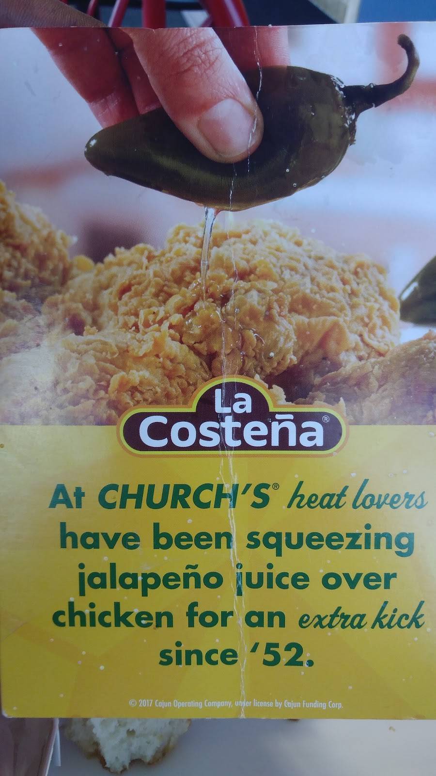 Churchs Chicken | restaurant | 942 N Miami Blvd, Durham, NC 27703, USA | 9196826332 OR +1 919-682-6332