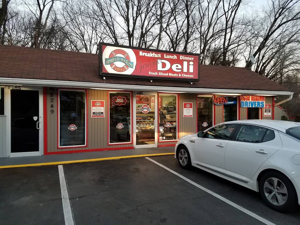 Simple Sands Deli | meal delivery | 8249 Ritchie Hwy, Pasadena, MD 21122, USA | 4103844700 OR +1 410-384-4700