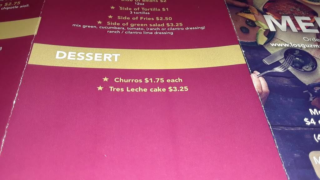 LOS GUZMAN MEXICAN FOOD | restaurant | 143 W Manchester Blvd, Inglewood, CA 90301, USA | 4243315402 OR +1 424-331-5402