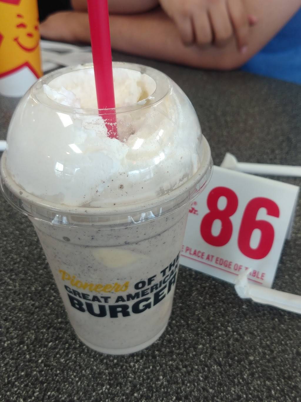 Carls Jr. | restaurant | 1505 E Highland Ave, San Bernardino, CA 92404, USA | 9098820536 OR +1 909-882-0536