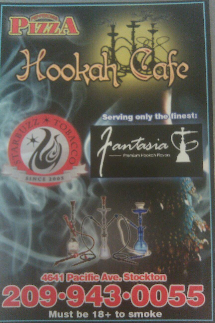 Pepperonis Pizza & Hookah Cafe | night club | 4641 Pacific Ave A, Stockton, CA 95207, USA | 2099430055 OR +1 209-943-0055