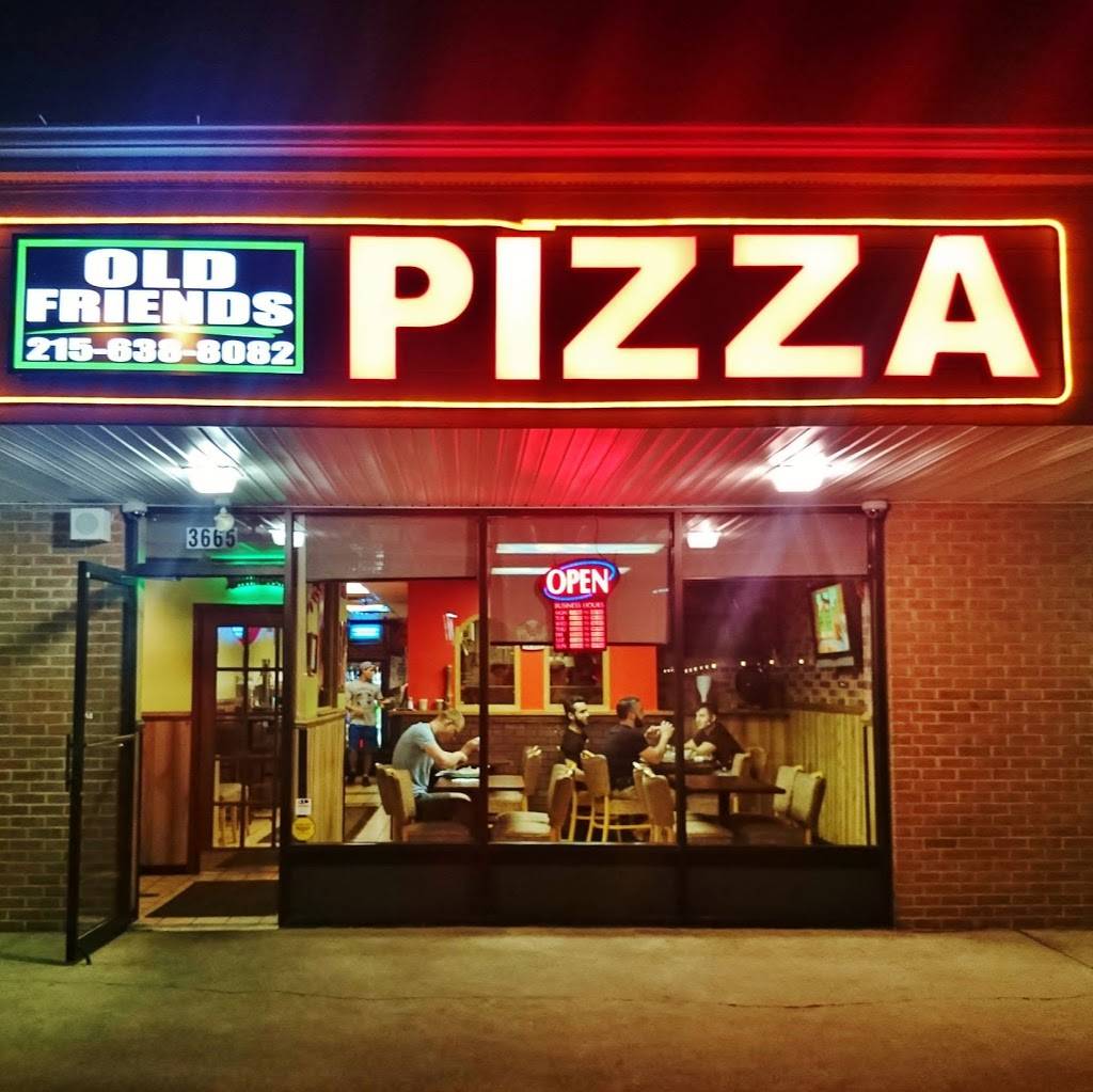 Old Friends Pizza | restaurant | 3665 Hulmeville Rd, Bensalem, PA 19020, USA | 2156388082 OR +1 215-638-8082