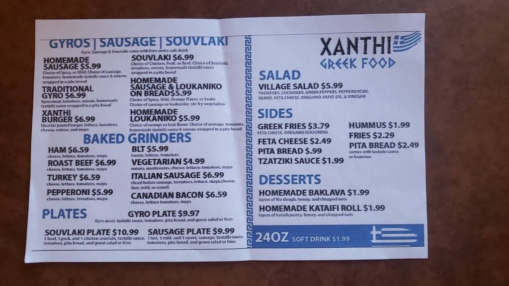 Xanthi Greek Food | restaurant | 10575 W Indian School Rd #101, Avondale, AZ 85392, USA | 6232158319 OR +1 623-215-8319