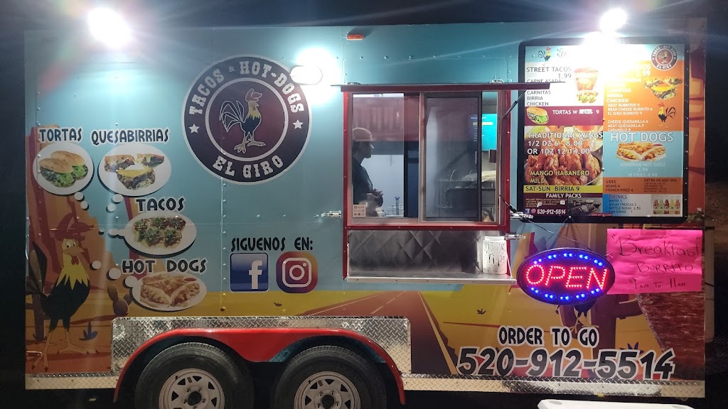 El Giro Food Truck 3 | restaurant | 13542 E Colossal Cave Rd, Vail, AZ 85641, USA | 5209125514 OR +1 520-912-5514